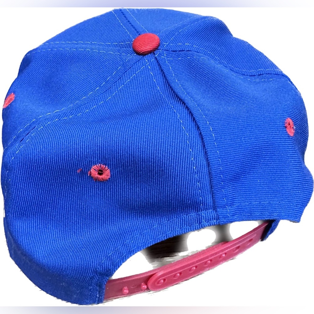 Star Trek VINTAGE mid-1990s hat with rarer red bill and button, EUC, adjustable - Picture 3 of 5